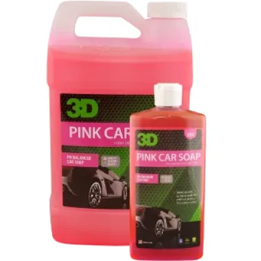 3D Pink Car Soap – pH Balanced Formula